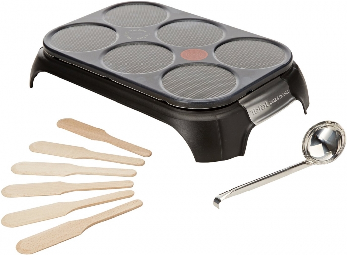 Appareil à Crêpe - Crêpière Tefal Party Noir/Inox PY558813