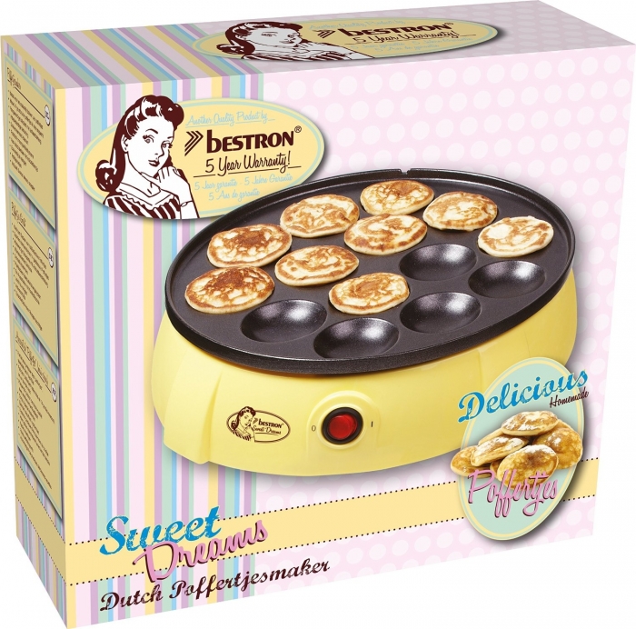 Appareil à Crêpe - Appareil à mini-crêpes Poffertjes Bestron DLD5009