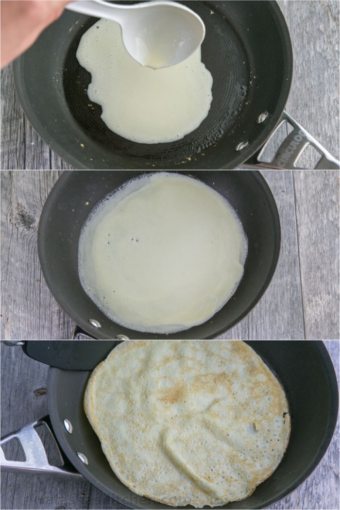 crêpe salé - Recette Crêpe Jambon Oeuf Fromage