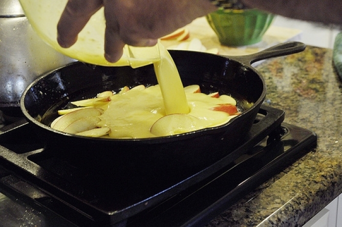 crêpe sucré - Recette Crêpe Pomme Canelle Néerlandais