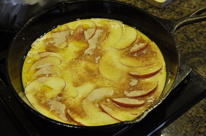 crêpe sucré - Recette Crêpe Pomme Canelle Néerlandais