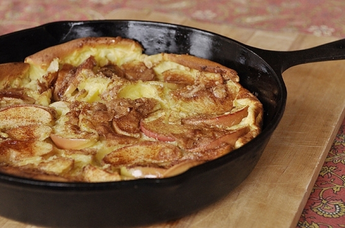 crêpe sucré - Recette Crêpe Pomme Canelle Néerlandais