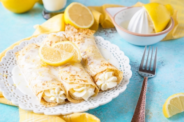 crêpe sucré - Recette Crêpe Citron Cheesecake