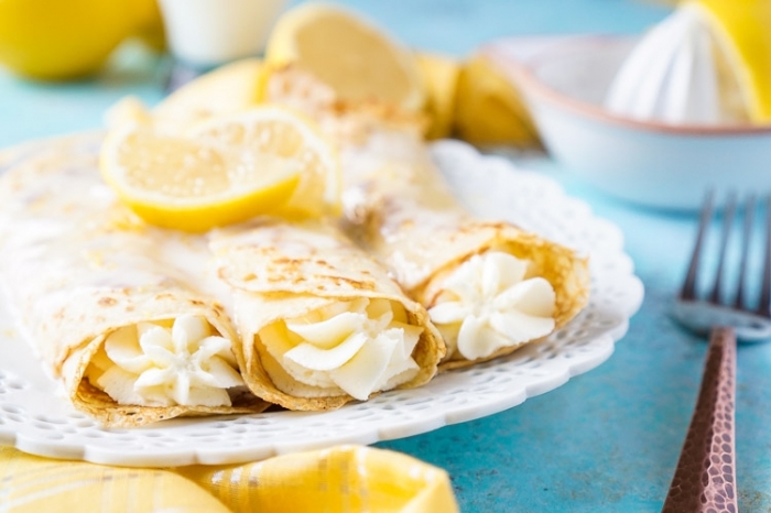 crêpe sucré - Recette Crêpe Citron Cheesecake