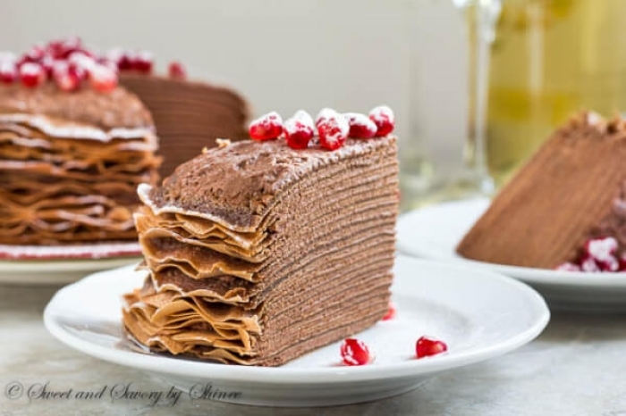 crêpe sucré - Recette Crêpe Mousse au chocolat