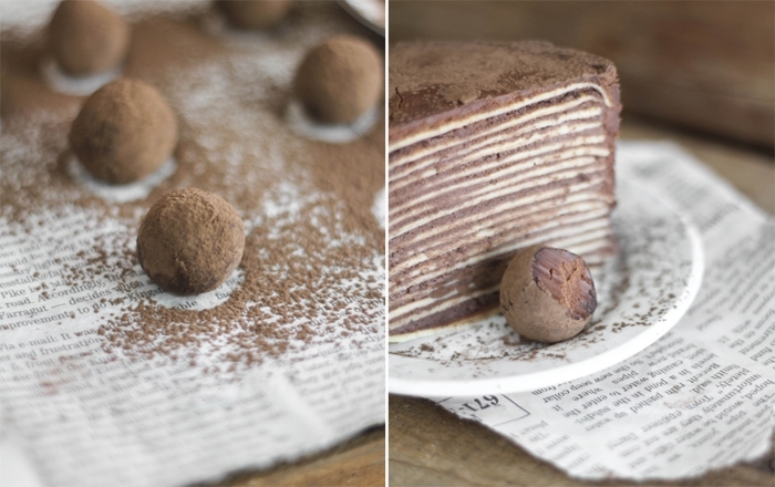 crêpe sucré - Recette Crêpe Gateau au Chocolat Amaretto