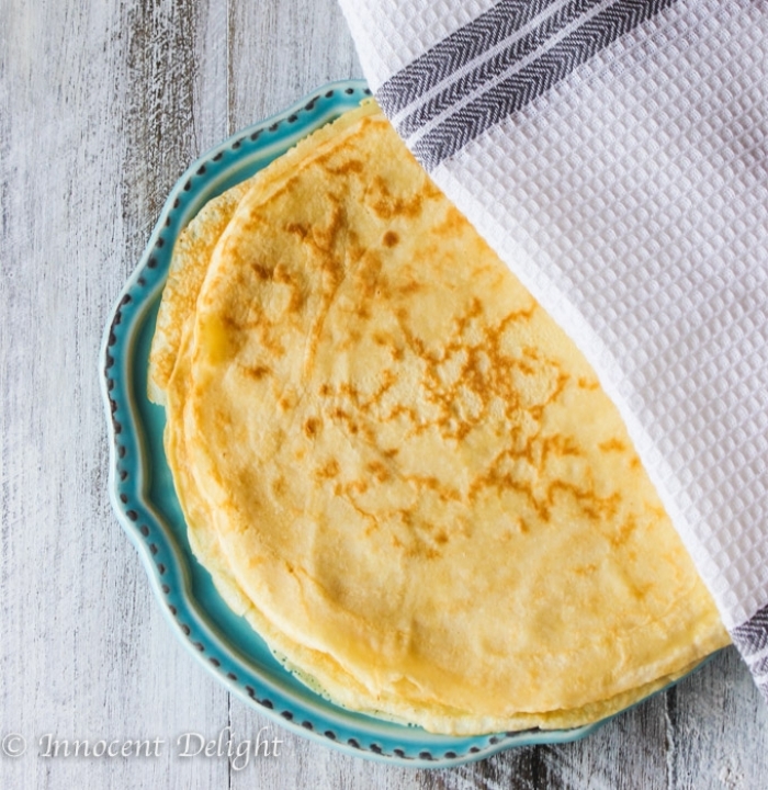 crêpe sucré - Recette Crêpe Traditionnelle Française