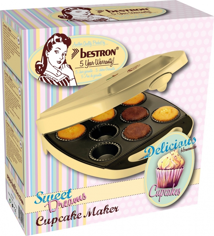 Appareil à Cupcake - Machine à Cupcake Bestron DKP2828