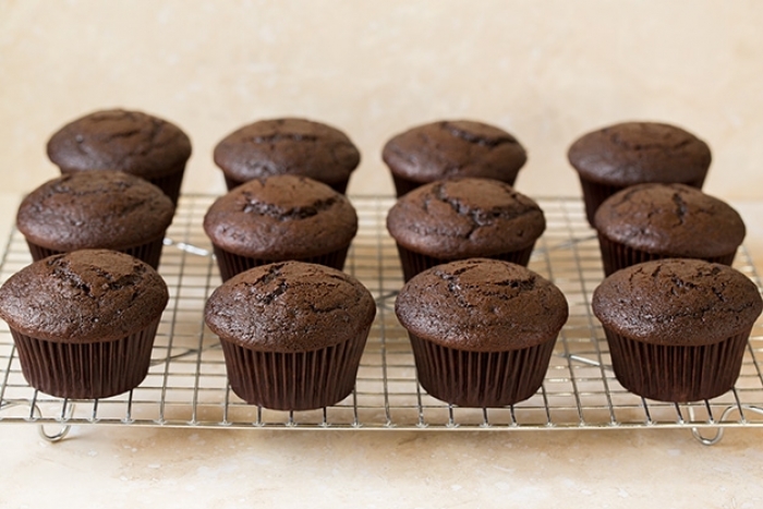 cupcake - Recette Cupcake Chocolat Glaçage Framboise