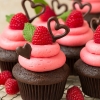 cupcake - Recette Cupcake Chocolat Glaçage Framboise