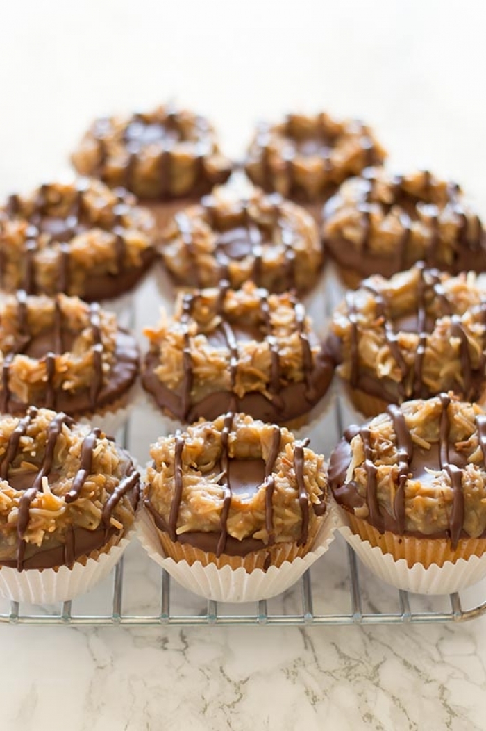 cupcake - Recette Cupcake Chocolat Caramel Noix de COCO