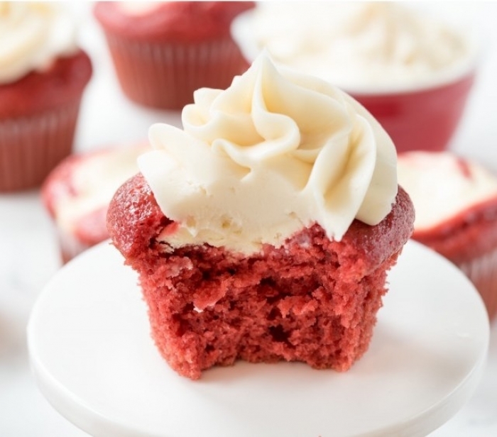 cupcake - Recette Cupcake Velours Rouge au Fromage