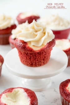 cupcake - Recette Cupcake Velours Rouge au Fromage