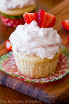 cupcake - Recette Cupcake à la Fraise