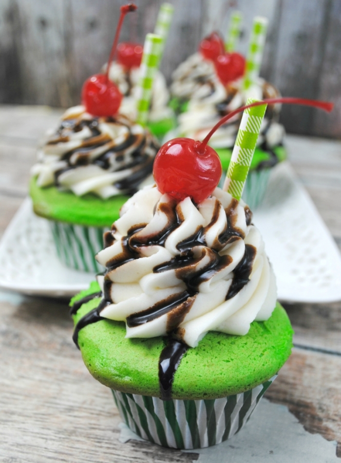 cupcake - Recette Cupcake Saint Patrick