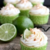 cupcake - Recette Cupcake Noix de COCO citron Vert