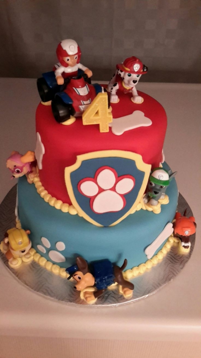 Gâteau d'anniversaire Pat' Patrouille  03/06/2020