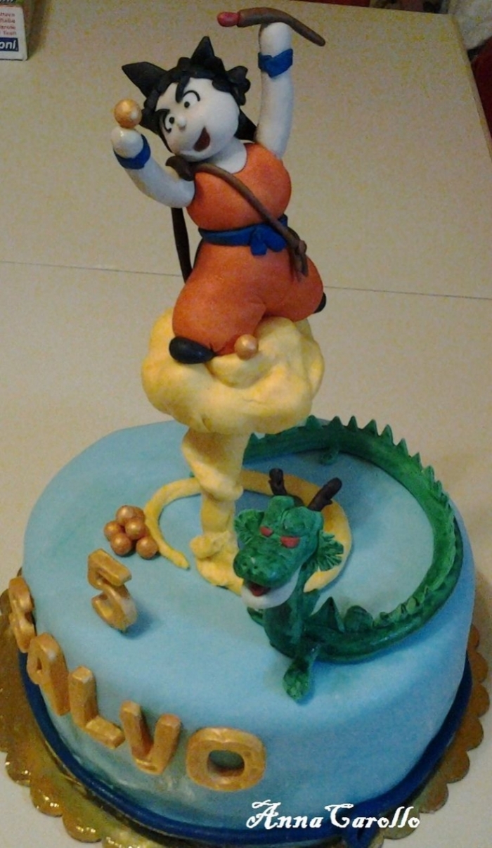 Idee De Gateau Avec Dragon Ball Z Et Un Dragon 17 07 2020