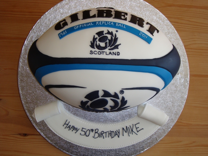 Scottish Rugby G teau En Forme De Ballon Pour Un Anniversaire 13 06 2020