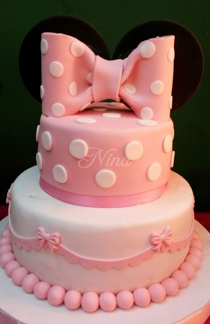 50 Décorations De Gâteau En Forme De Nœud Rose - Taille 14,5x7,5 Cm, En Tissu, Pour Mariage, Anniversaire, Saint-Valentin