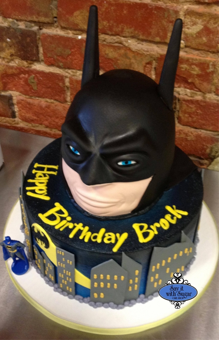 Gateau de Super Héros , Idée de gâteau d\u0027anniversaire Batman