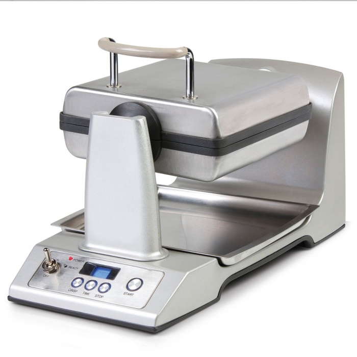 Appareil à Gaufre - Domo DO-9043W Gaufrier Semi-Professionnel Automatique Inox 1400 W