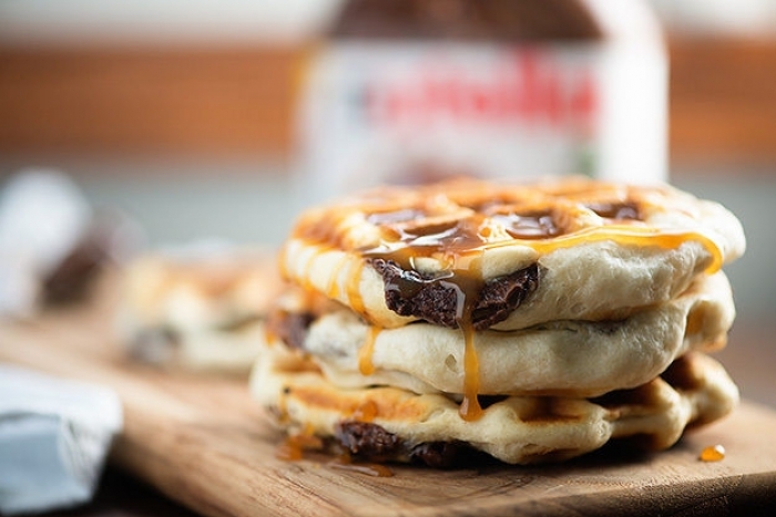 gaufre sucré - Recette Gaufre Farcie au nutella