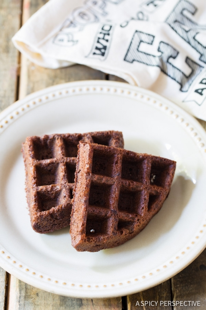 gaufre sucré - Recette Gaufre Brownie à la mode belge