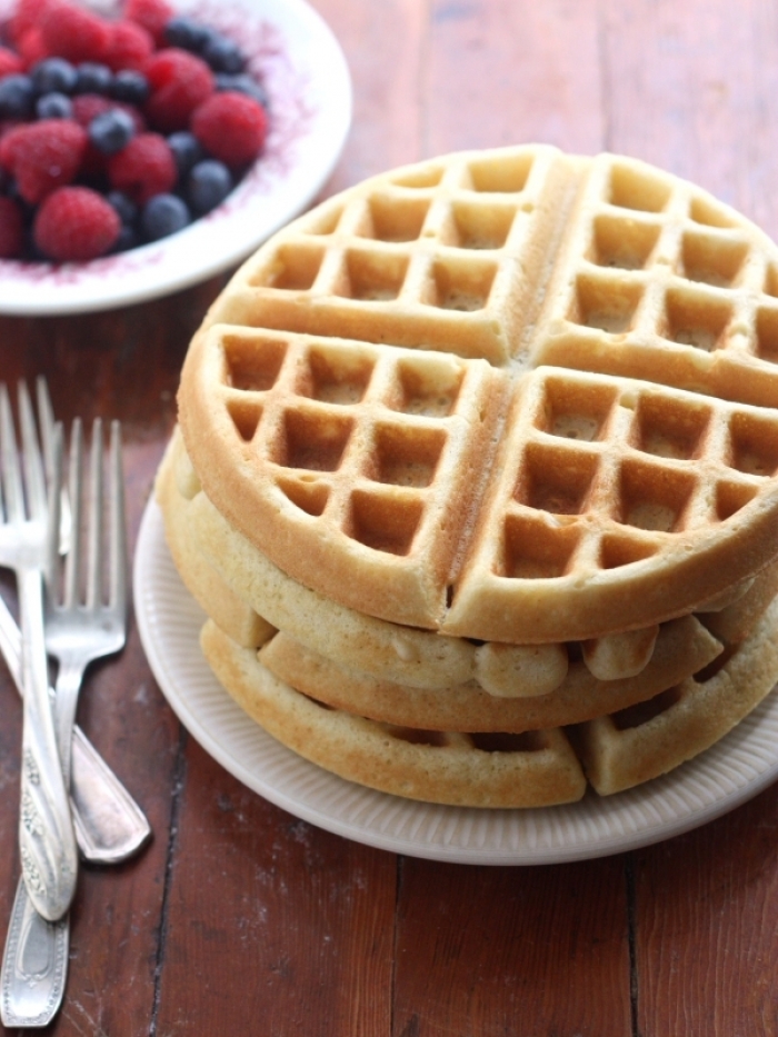 gaufre sucré - Recette Gaufre au petit lait