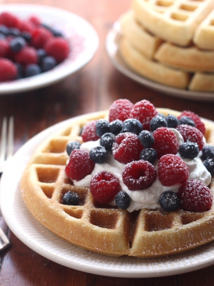 gaufre sucré - Recette Gaufre au petit lait