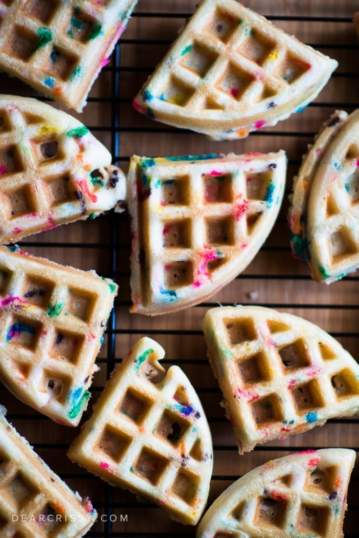 gaufre sucré - Recette gaufre pour Anniversaire