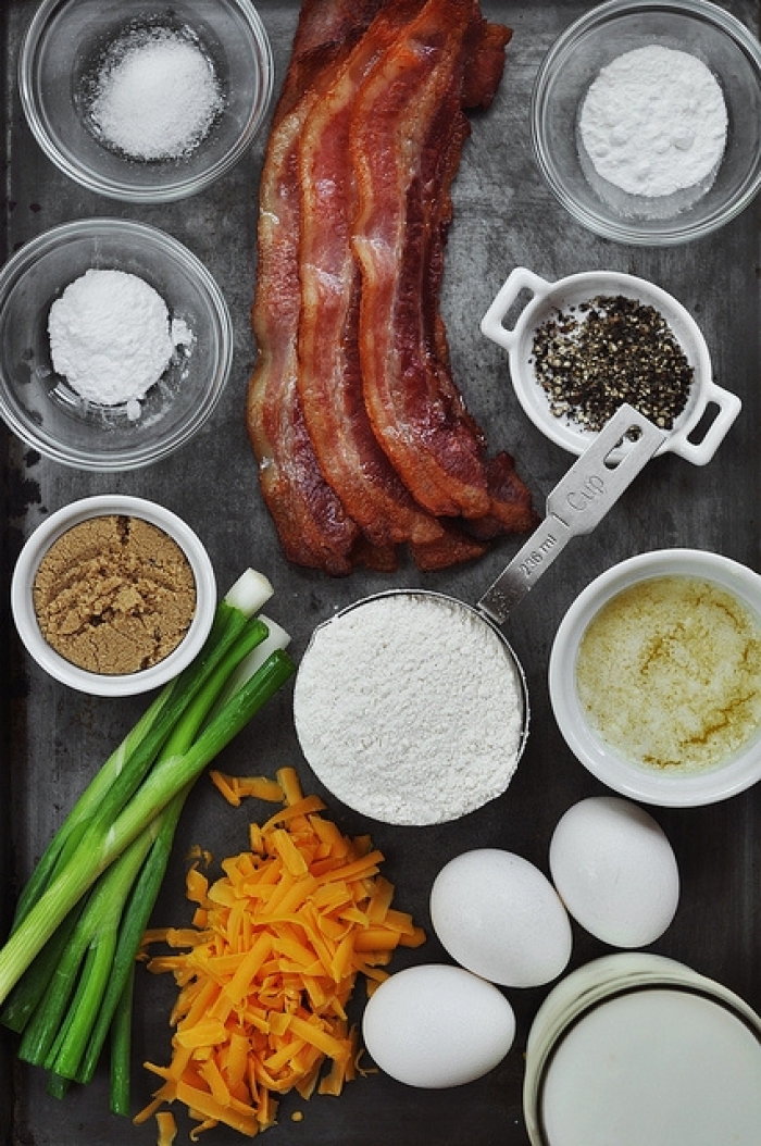 gaufre salé - Recette Gaufre Sandwiche Poulet