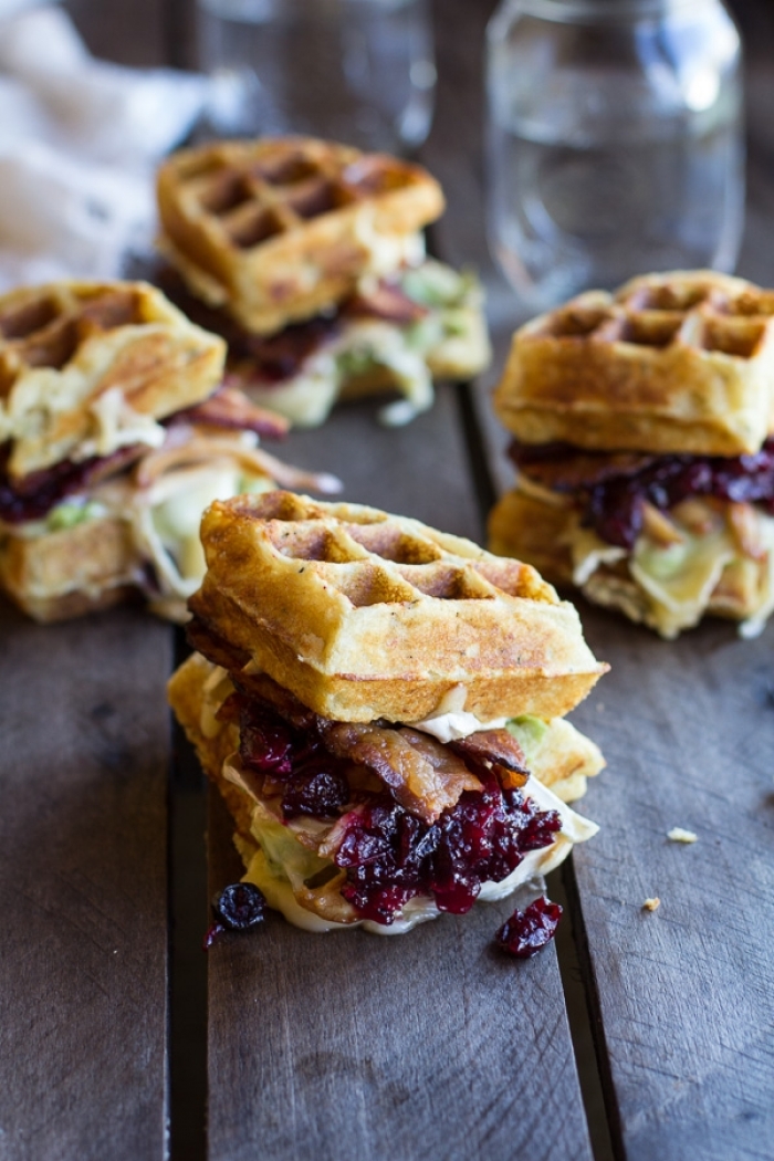 gaufre salé - Recette Gaufre Dinde pour noel