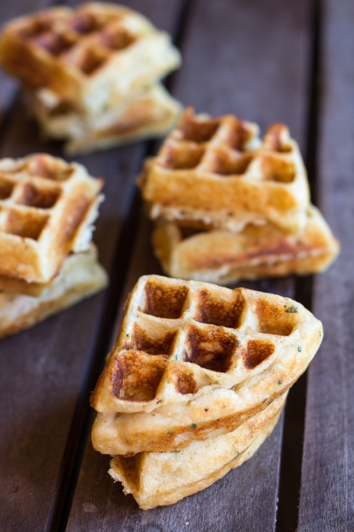 gaufre salé - Recette Gaufre Dinde pour noel