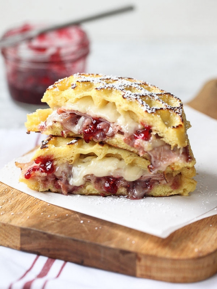 gaufre sucré - Recette Gaufre Monte Cristo