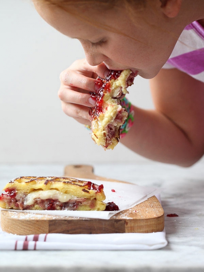 gaufre sucré - Recette Gaufre Monte Cristo