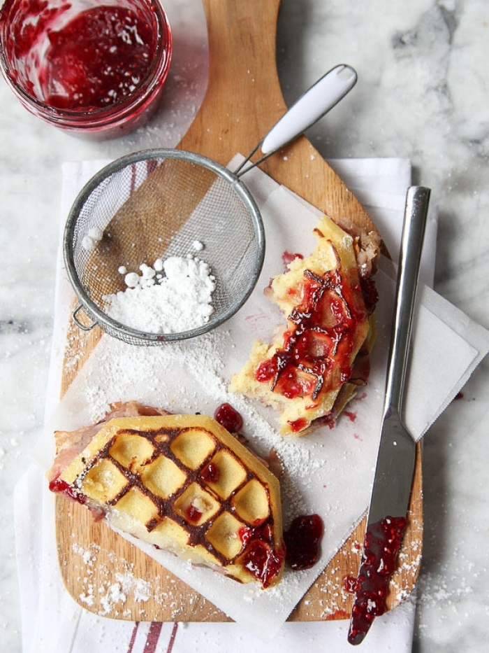 gaufre sucré - Recette Gaufre Monte Cristo