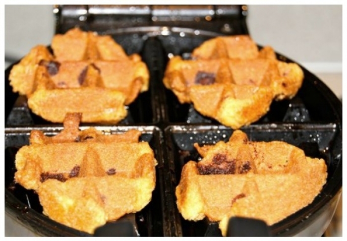 gaufre sucré - Recette Gaufre Cookies
