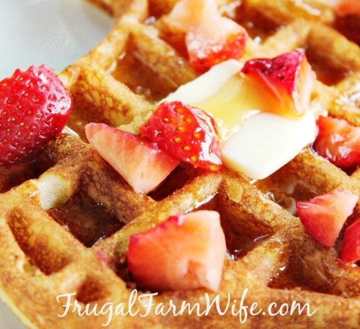 gaufre sucré - Recette Gaufres sans gluten