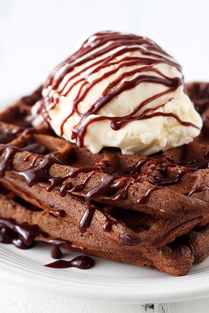 gaufre sucré - Recette Gaufres Fudge