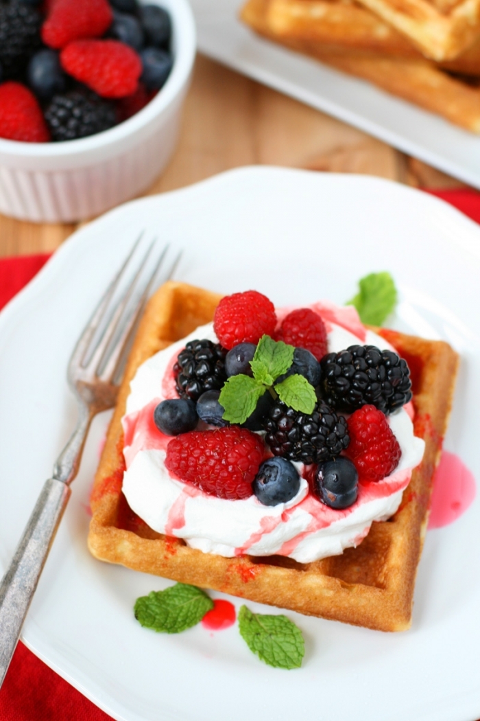 gaufre sucré - Recette mix Gateau Gaufre