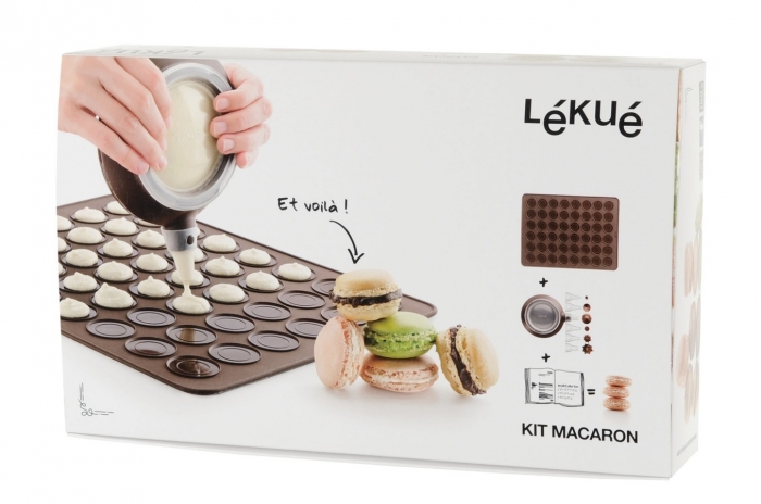 Appareil à Macaron - Lékué Set de Cuisson pour macaron en silicone