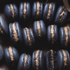 macaron - Recette Macaron de Sésame noir au Beurre de Cacahuète