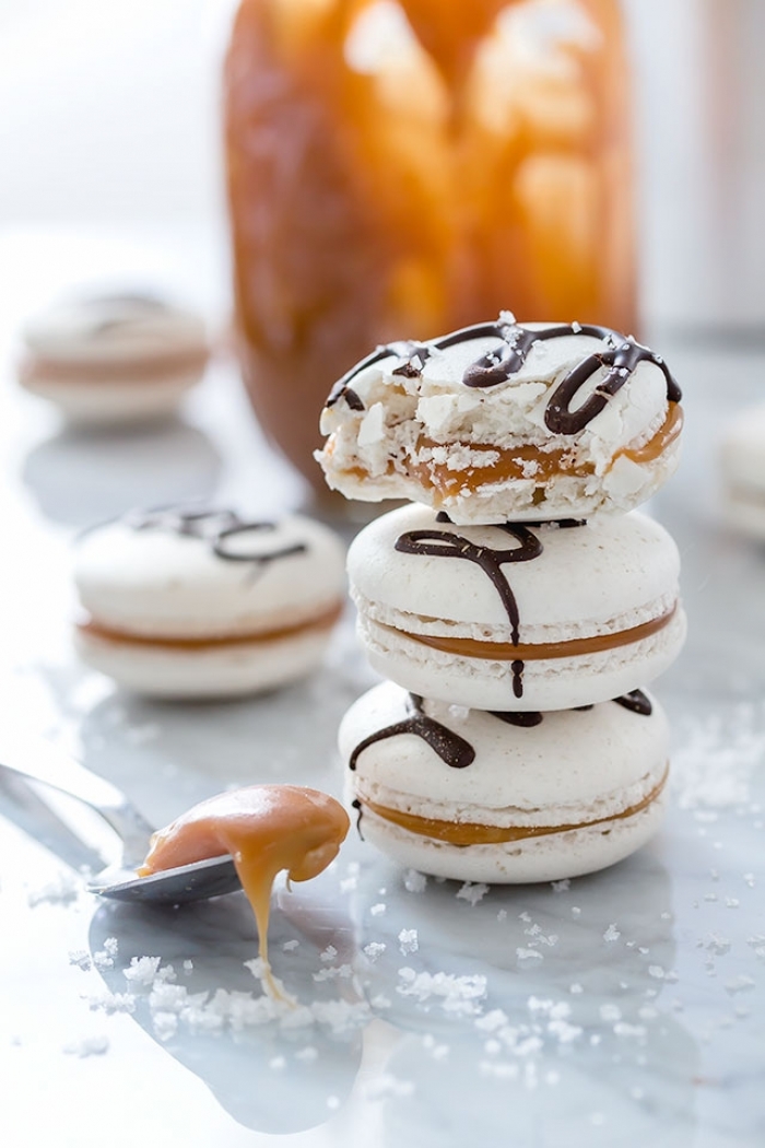 macaron - Recette Macaron au Caramel Salé