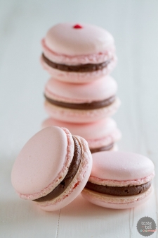 macaron - Recette Macaron Cerise Chocolat