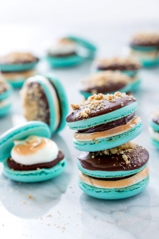 macaron - Recette Macaron Guimauve Chocolat