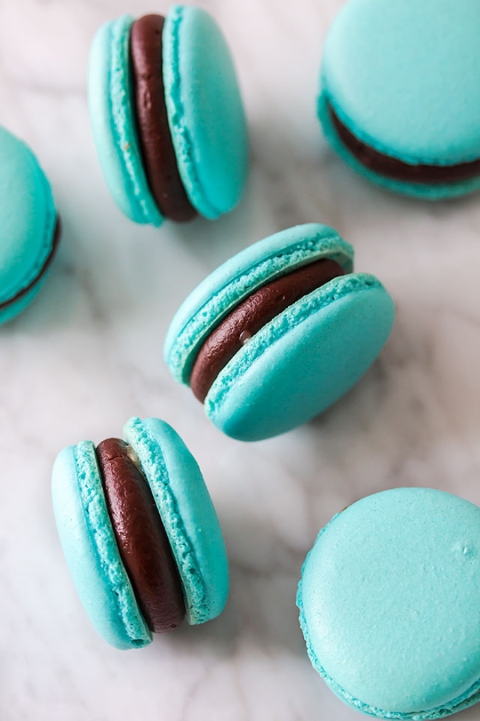 macaron - Recette Macaron Chocolat Caramel