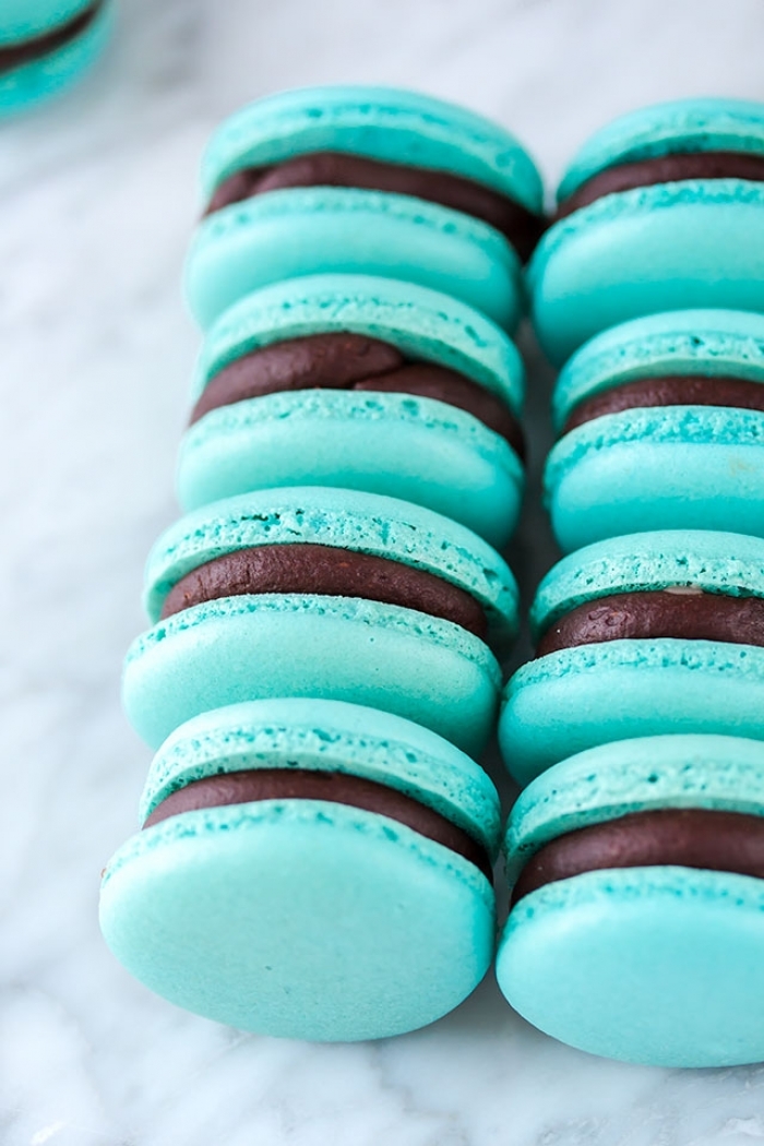 macaron - Recette Macaron Chocolat Caramel