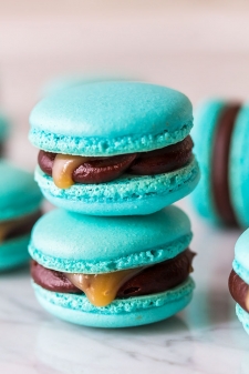 macaron - Recette Macaron Chocolat Caramel