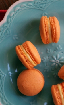 macaron - Recette Macaron Mangue chocolat blanc